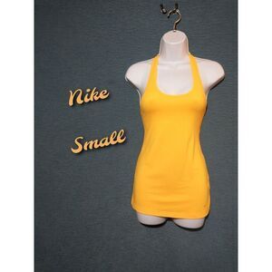 Nike orange tank top size small